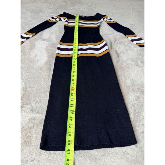 Fashion Nova Catch Me Offline Black Off Shoulder Sweater Dress M - Picture 3 of 13